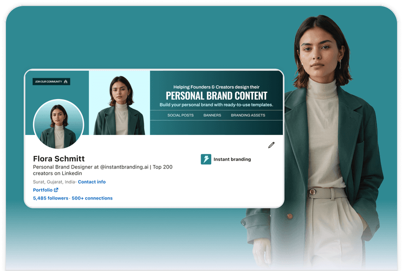 Look like a brand even without a designer